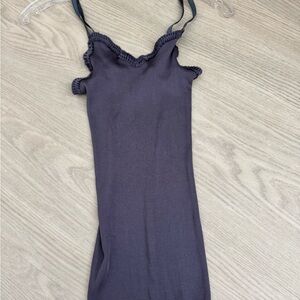 Stylish Women's Ruffled Strap Top 100% Silk